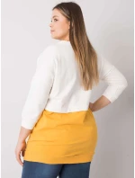 Mikina RV BL 6845.51P bílá a žlutá