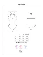 Rozzářené jednodílné plavky Playa Norte - Obsessive