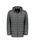 Geographical Norway pánská bunda AMIGOMAP LONG HOOD DB DGREY MEN 233 DARK GREY (WZ5086H/GN-GRIS FONCÉ)