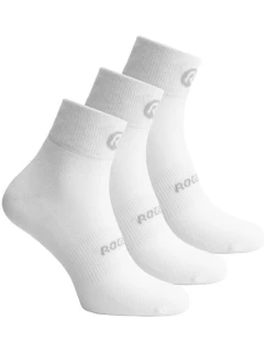 Rogelli CORE dětské ponožky 3ks bílé 27-30
