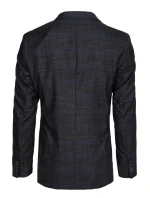 Pánská jednořadá šedá bunda FashionStreet MX0639