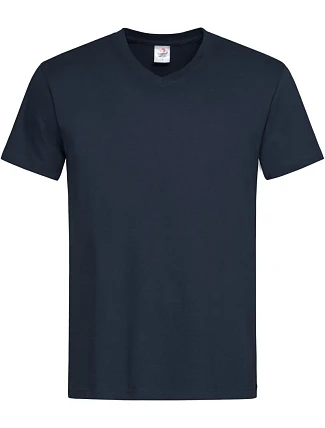 Stedman Classic-T V-neck Tričko s výstřihem do V 05.2300 blue midnight