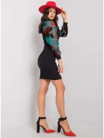 Šaty RV SK 7353.10x černá Šaty RV SK 7353.10x černá