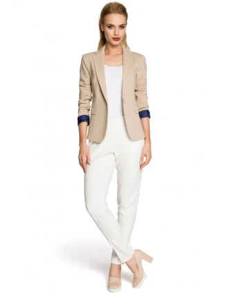 Bunda M243 - béžová Bunda M243 - béžová