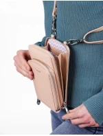 Dámská crossbody peněženka Vuch Rosia Beige Dámská crossbody peněženka Vuch Rosia Beige