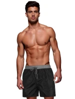 Pánské černošedé šortky FashionStreet SX2514