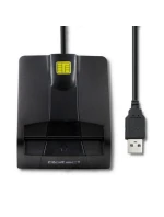 ČTEČKA ČIPOVÝCH KARET QOLTEC | SCR-0634 | USB TYP C