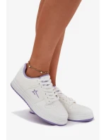 Dámské tenisky Big Star HI-POLY SYSTEM – bílo-fialové