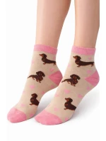 PERFECT WOMAN - Dámské vzorované ponožky U84.01P