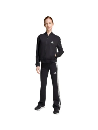 Adidas Junior Girls Glam Tracksuit Jr JL7474