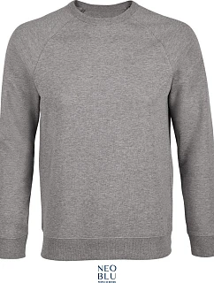 NEOBLU Nelson Men Pánská raglánová mikina 24.3194 grey melange
