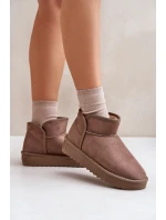 Dámské Sněhule Na Platformě D.Franklin DFSH370010 Taupe