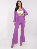 Kalhoty DHJ SP 18737.08 fialové