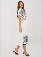 Šaty IR SK 2689 2.87 bílá a tmavě modrá