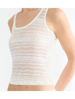 sloggi FREE Evolve Tank Top Lace - WHITE - SLOGGI WHITE - SLOGGI