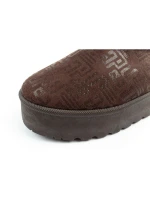 Lee Cooper snow boots women winter fashion fur insulated boots dark brown dámské