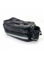 Černo-zelená skládací taška na zavazadla 20l