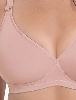 Selma Pure soft podprsenka košíčky se spacer-výztuží 5231 rosewood - RosaFaia