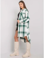 Košile EM KS 604.67P bílá zelená Košile EM KS 604.67P bílá zelená