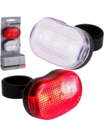SADA PŘEDNÍCH A ZADNÍCH SVĚTEL PRO JÍZDNÍ KOLA 3LED XQMAX