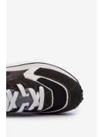 Sportovní pánské tenisky s paměťovou pěnou Memory Foam System Big Star NN174347 Černé