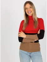 Dámská halenka RV BZ 8465 1.21P červená - FPrice