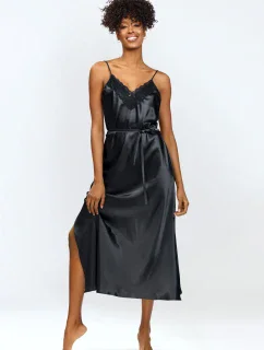 Ife Černá dlouhá košilka - Dkaren