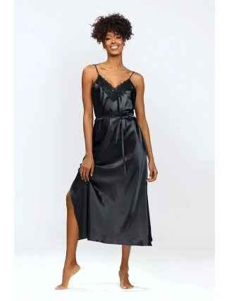 Ife Černá dlouhá košilka - Dkaren Ife Černá dlouhá košilka - Dkaren