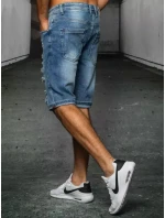 FashionStreet pánské modré džínové šortky SX1516