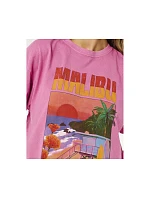 Dámské tričko RIP CURL Hayley O Heritage Tee, růžové