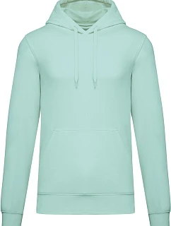 Kariban K 4027 Pánská eco-friendly mikina s kapucí 20.4027 ice mint