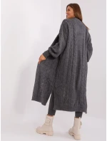 Cardigan BA SW 8032 1.06P tmavě šedý