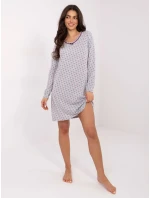 DU KN noční košile FP 104.26 šedá