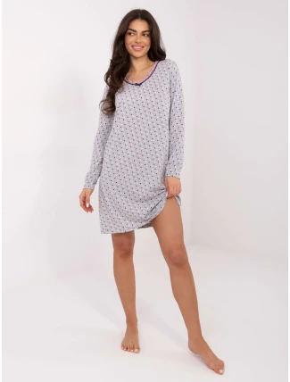 DU KN noční košile FP 104.26 šedá