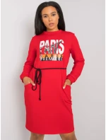 Šaty LK SK 508299.30 červených