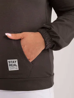 Mikina RV BL 8655 1.13X tmavá khaki