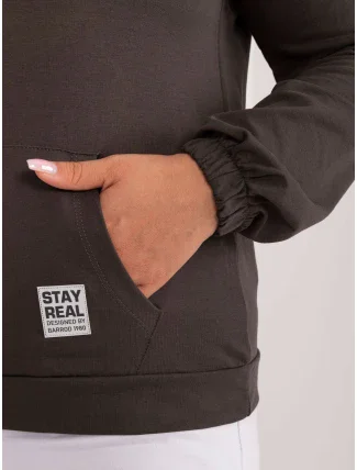 Mikina RV BL 8655 1.13X tmavá khaki