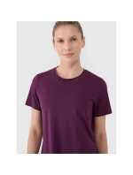 Dámské oversize rychleschnoucí tréninkové tričko 4F 4FRSS25TFTSF1236-50S