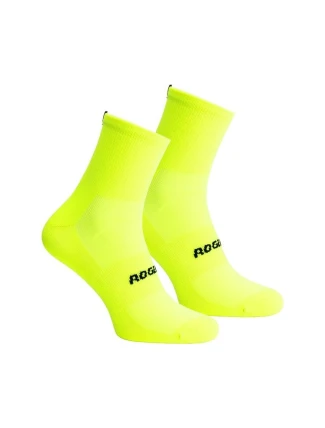 Rogelli ponožky ESSENTIAL 2-PACK fluor 36-39