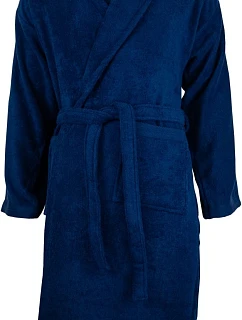 The One Towelling Organic Bathrobe Župan z bio bavlny 48.1084 navy