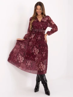 Šaty IT SK 11389 2.12P bordó