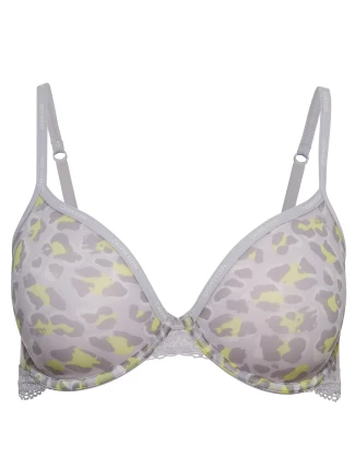 Dámská nevyztužená podprsenka Demi Lightly QF1874E - Calvin Klein