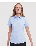 Russell Athletic 963F Halenka s krátkým rukávem, vzor rybí kost 11.963F light blue Russell Athletic 963F Halenka s krátkým rukávem, vzor rybí kost 11.963F light blue