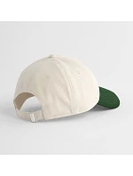Beechfield B 67 5 panelová kontrastní kšiltovka 53.0067 natural/forest green