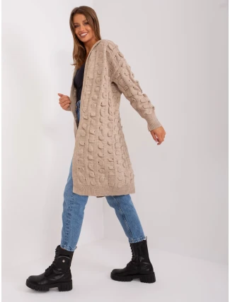 Cardigan BA SW 8026.93P tmavě lila