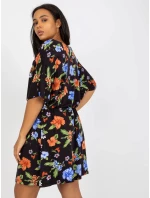 Šaty RV SK 8078.80 černé a modré