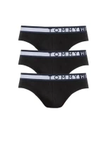 Pánské slipy 3PACK UM0UM01227 Černá s bílou - Tommy Hilfiger