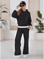 Dámská tepláková souprava SANELIS černá FashionStreet AY0984