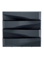 VERTIKÁLNÍ ZAHRADNÍ KVĚTINY 4SET ANTHRACITE dětské