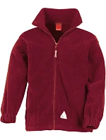 Result R 036X Těžká fleecová bunda 30.036X burgundy